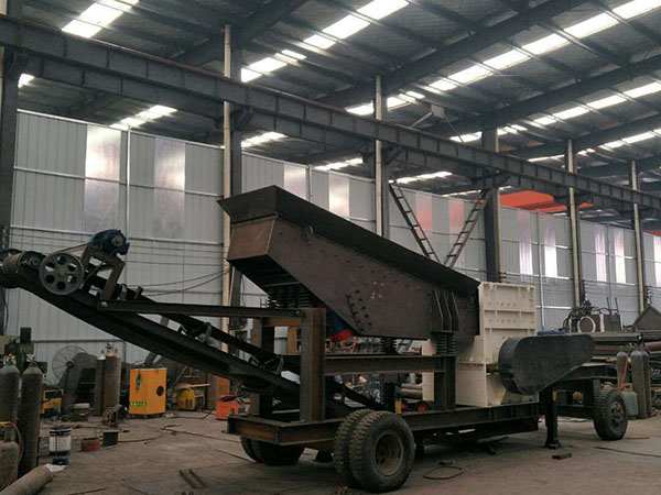 上海简易移动破碎机移动破碎