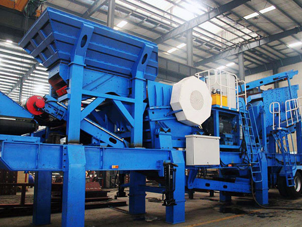 车载式移动破碎站